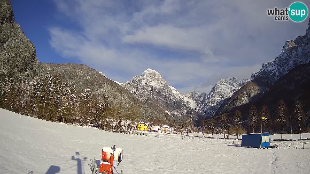 Cámara web en vivo Estación de esquí Log pod Mangartom – Bovec – Eslovenia