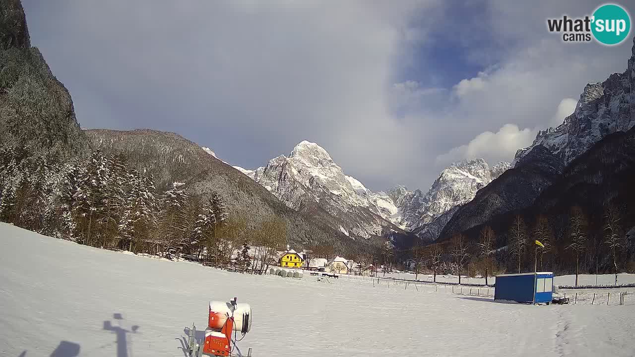 Cámara web en vivo Estación de esquí Log pod Mangartom – Bovec – Eslovenia