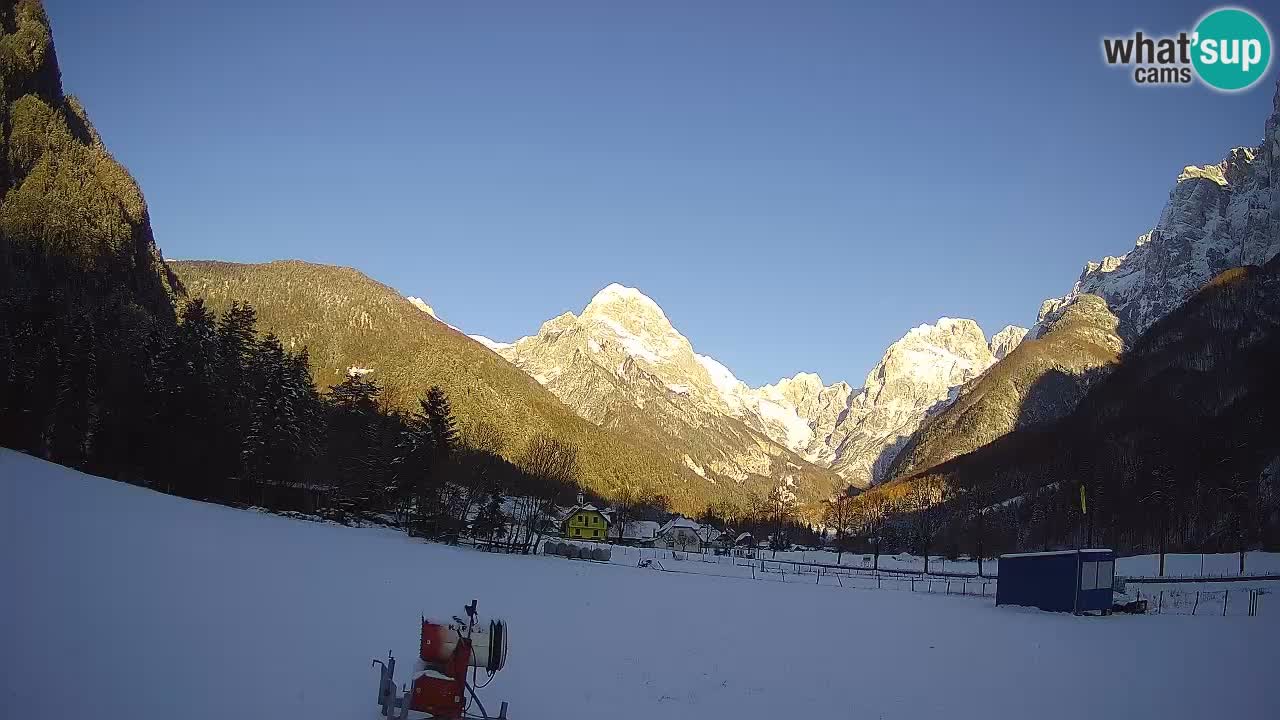 Cámara web en vivo Estación de esquí Log pod Mangartom – Bovec – Eslovenia