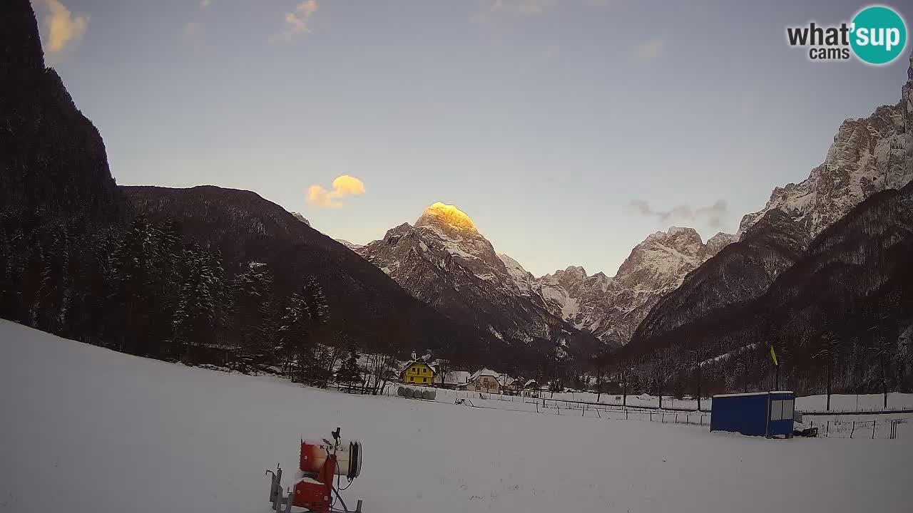 Cámara web en vivo Estación de esquí Log pod Mangartom – Bovec – Eslovenia