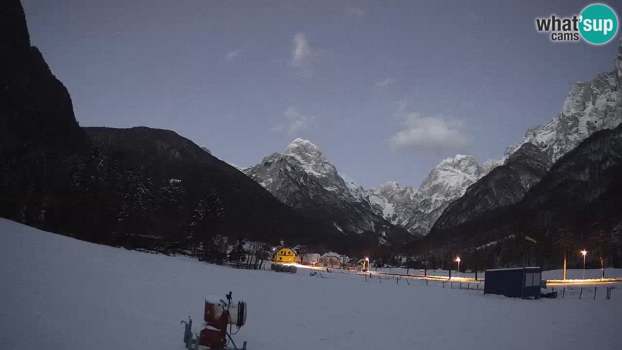 Cámara web en vivo Estación de esquí Log pod Mangartom – Bovec – Eslovenia