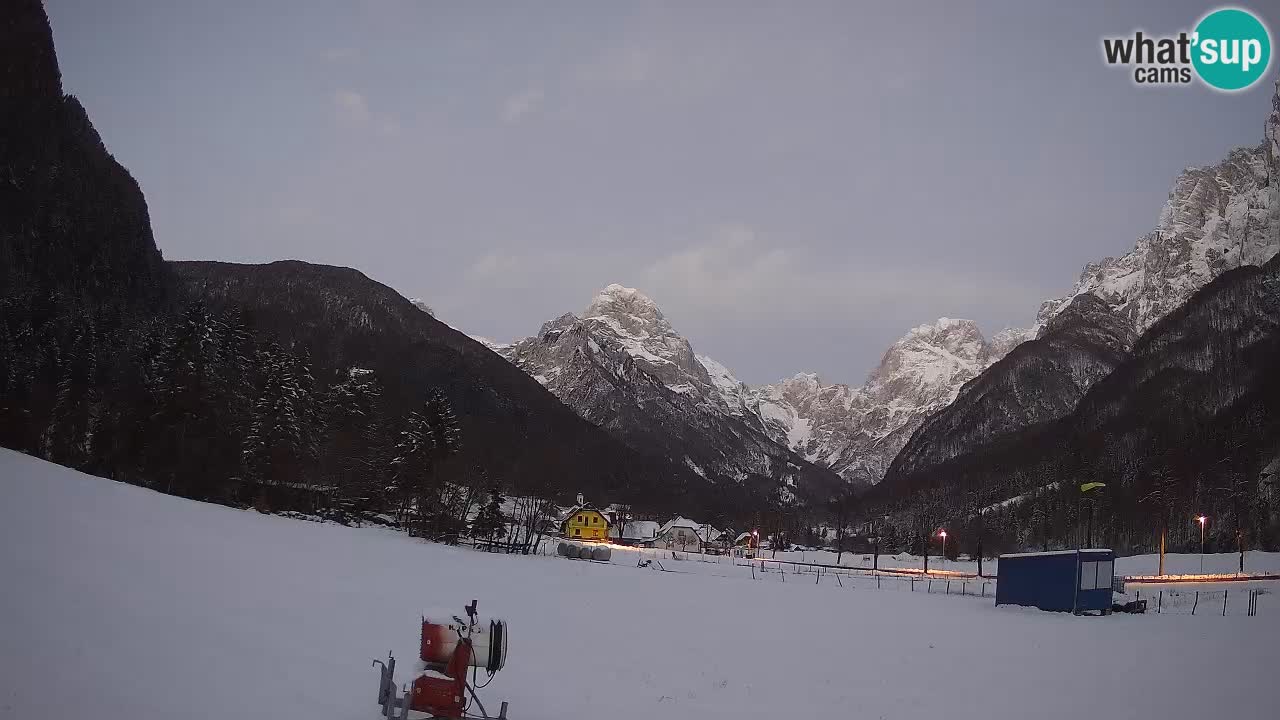 Cámara web en vivo Estación de esquí Log pod Mangartom – Bovec – Eslovenia