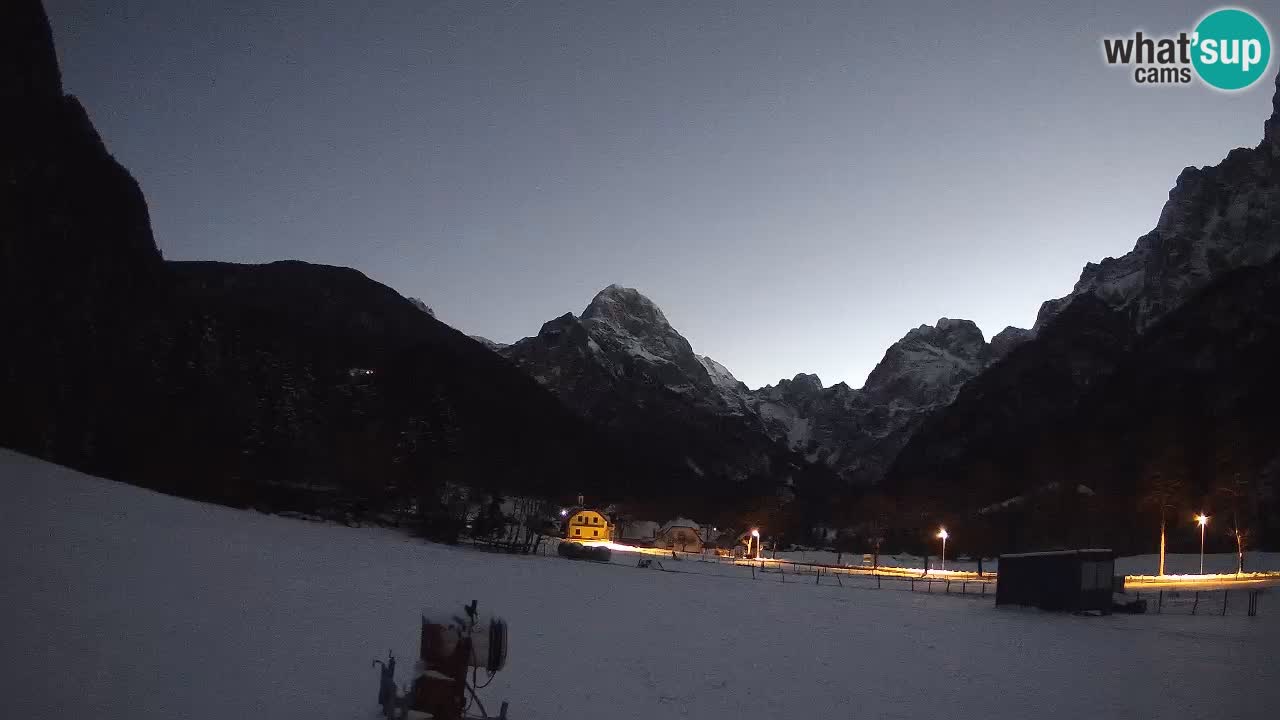 Cámara web en vivo Estación de esquí Log pod Mangartom – Bovec – Eslovenia