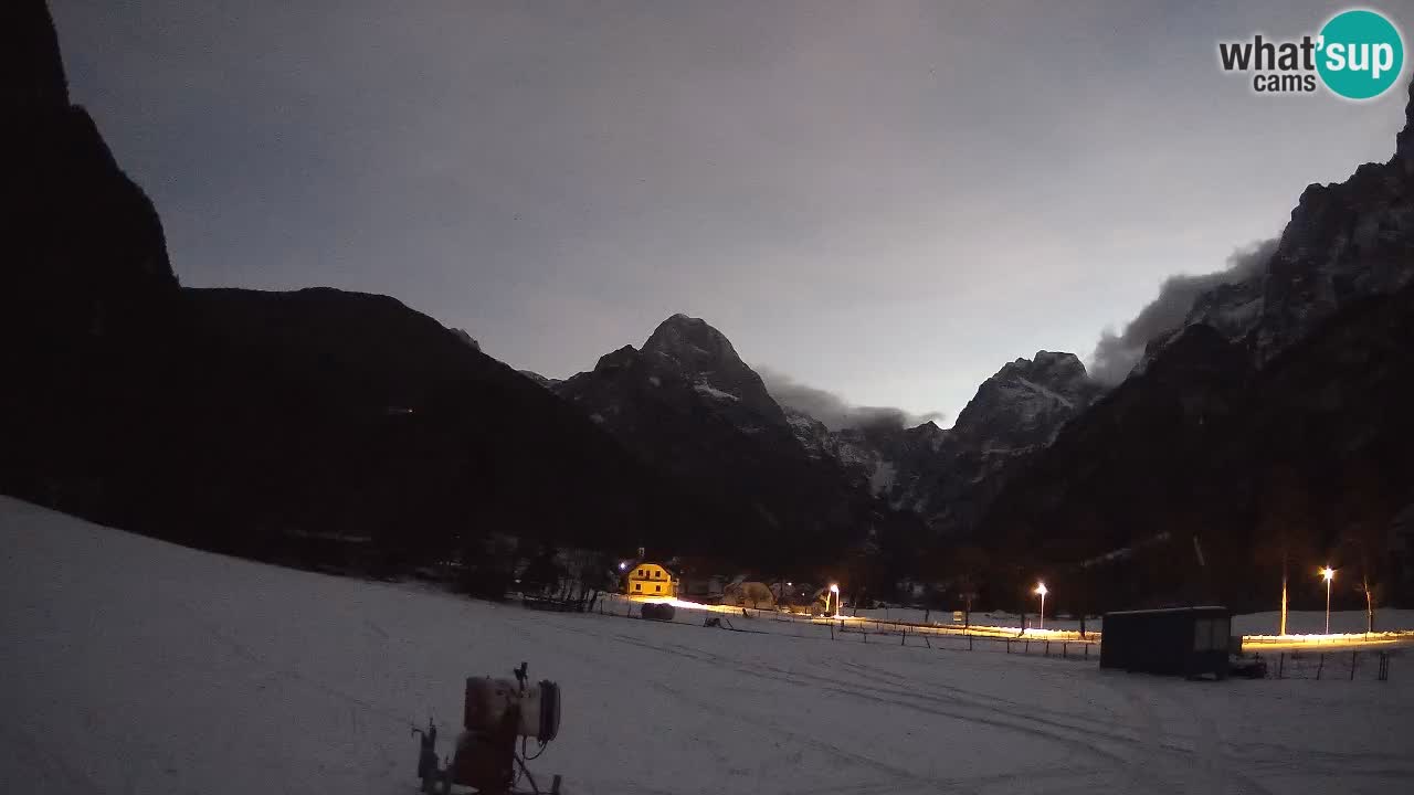 Live webcam Stazione sciistica Log pod Mangartom – Bovec – Slovenia