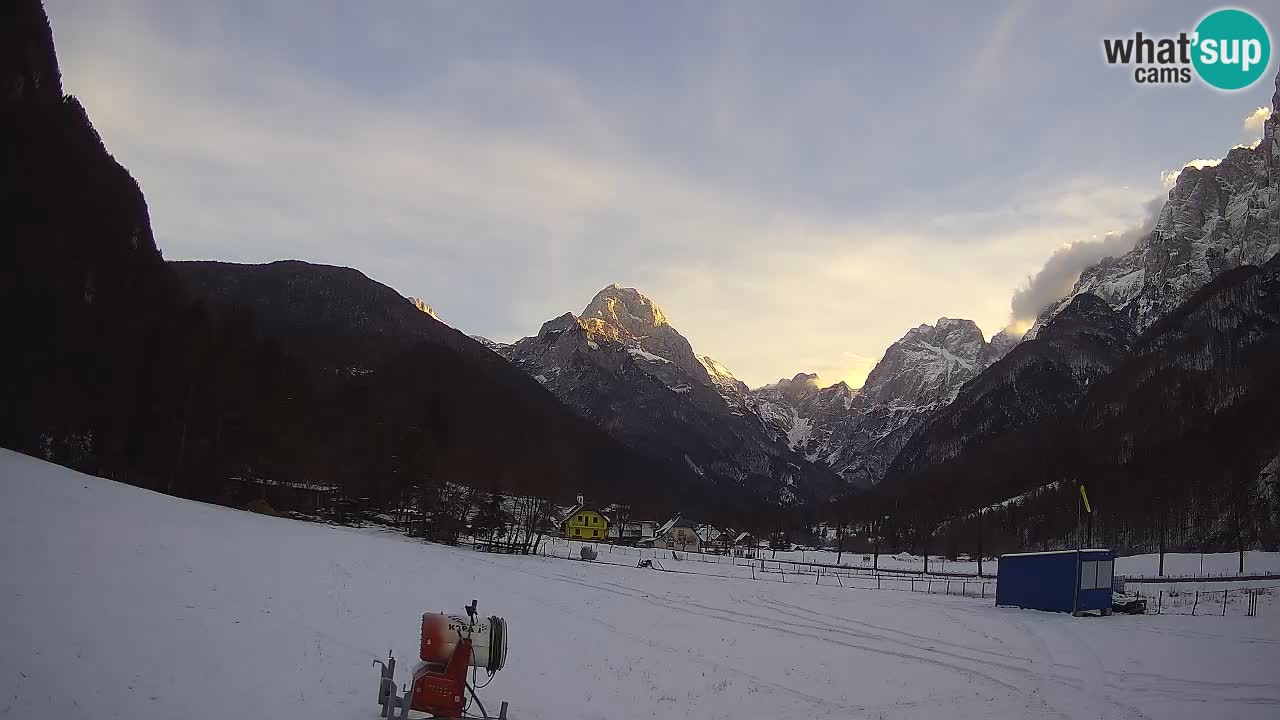 Cámara web en vivo Estación de esquí Log pod Mangartom – Bovec – Eslovenia