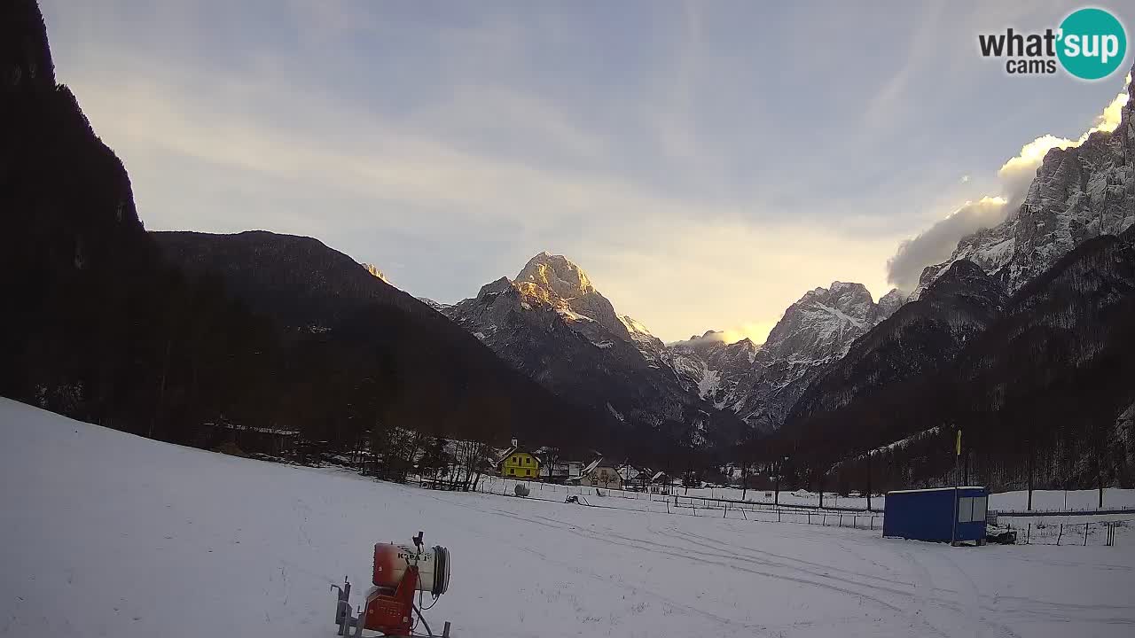 Cámara web en vivo Estación de esquí Log pod Mangartom – Bovec – Eslovenia