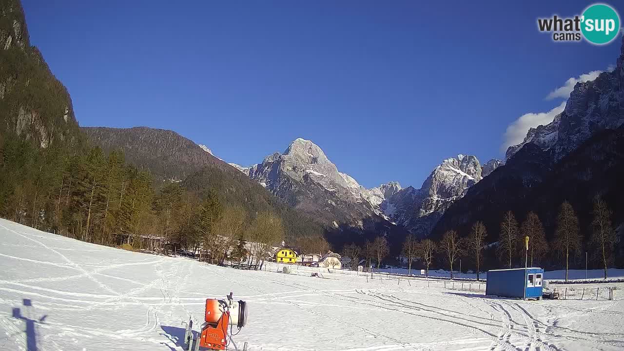 Spletna kamera Smučišče Log pod Mangartom – Bovec