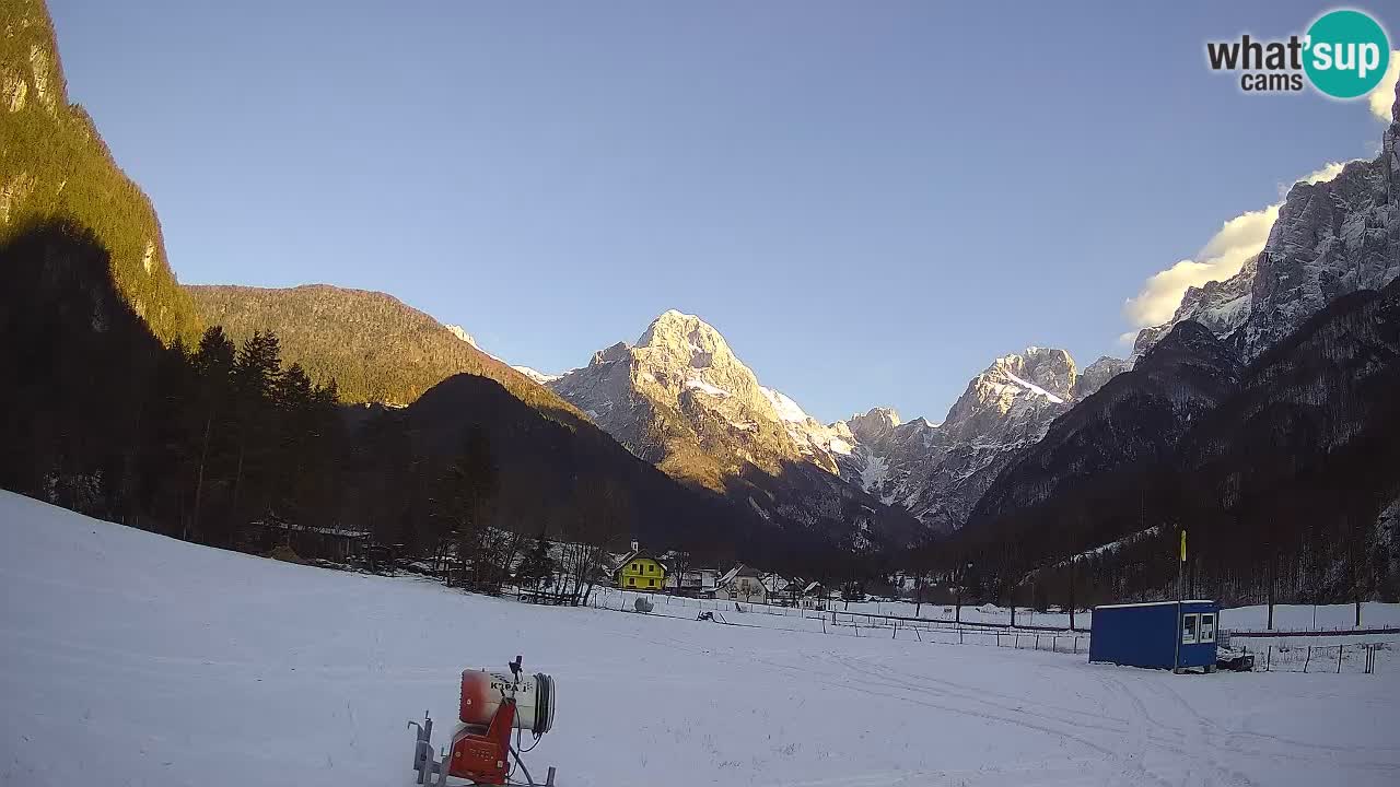 Cámara web en vivo Estación de esquí Log pod Mangartom – Bovec – Eslovenia