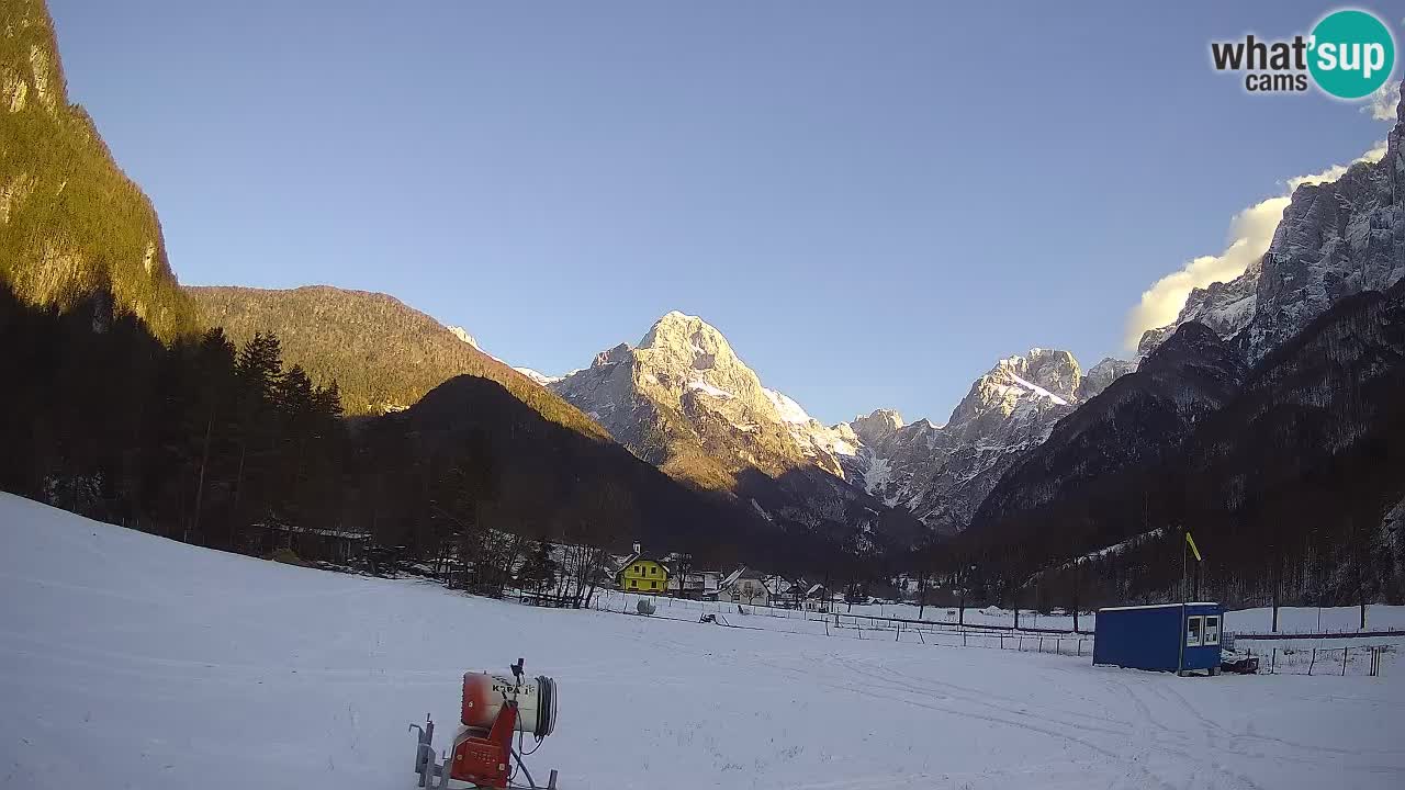 Live webcam Stazione sciistica Log pod Mangartom – Bovec – Slovenia