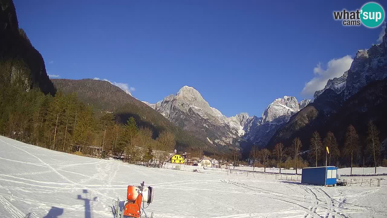 Cámara web en vivo Estación de esquí Log pod Mangartom – Bovec – Eslovenia