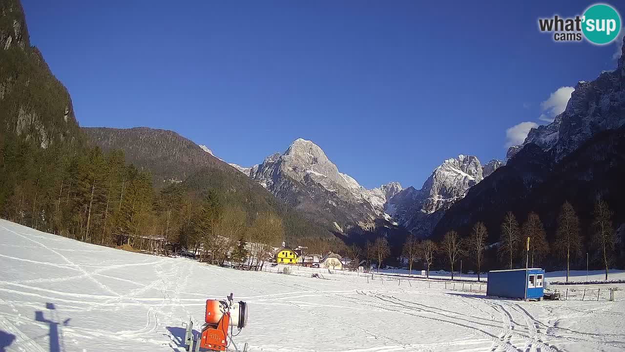 Cámara web en vivo Estación de esquí Log pod Mangartom – Bovec – Eslovenia