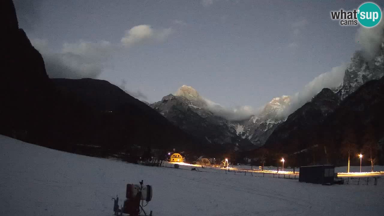 Live webcam Stazione sciistica Log pod Mangartom – Bovec – Slovenia