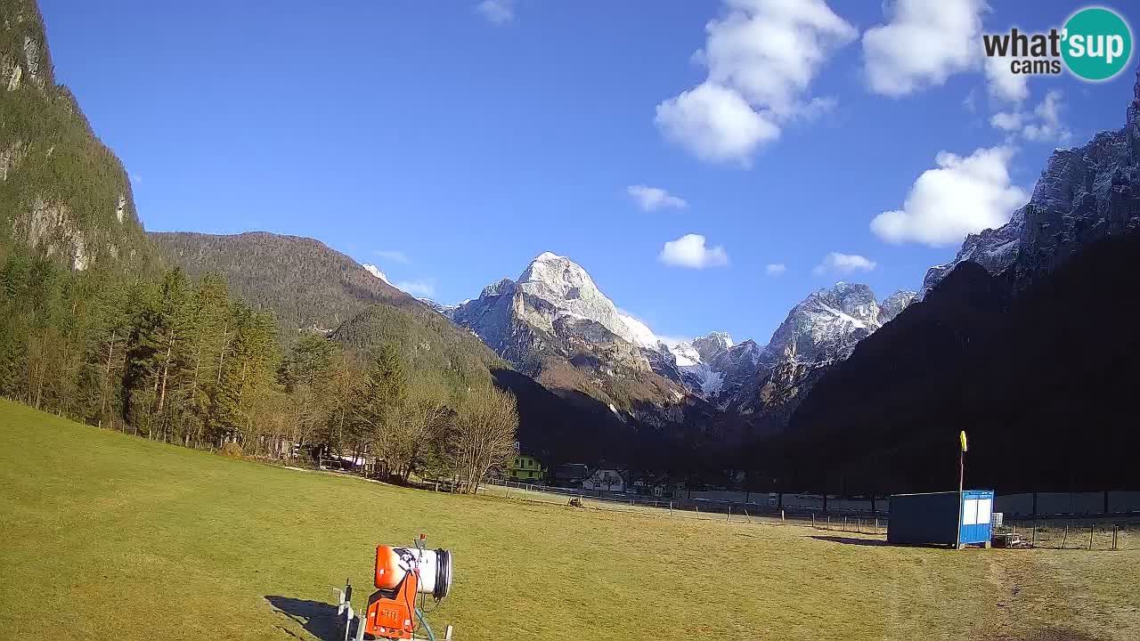 Cámara web en vivo Estación de esquí Log pod Mangartom – Bovec – Eslovenia