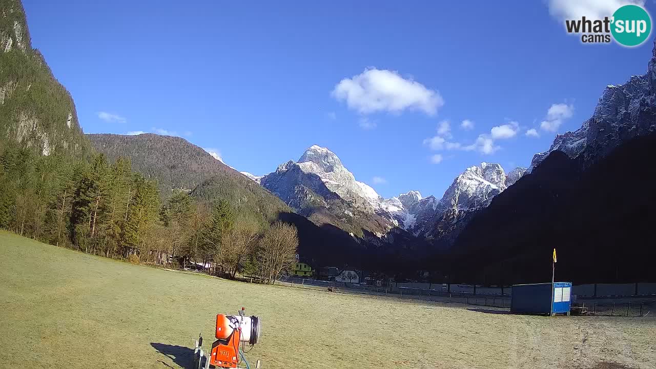 Cámara web en vivo Estación de esquí Log pod Mangartom – Bovec – Eslovenia