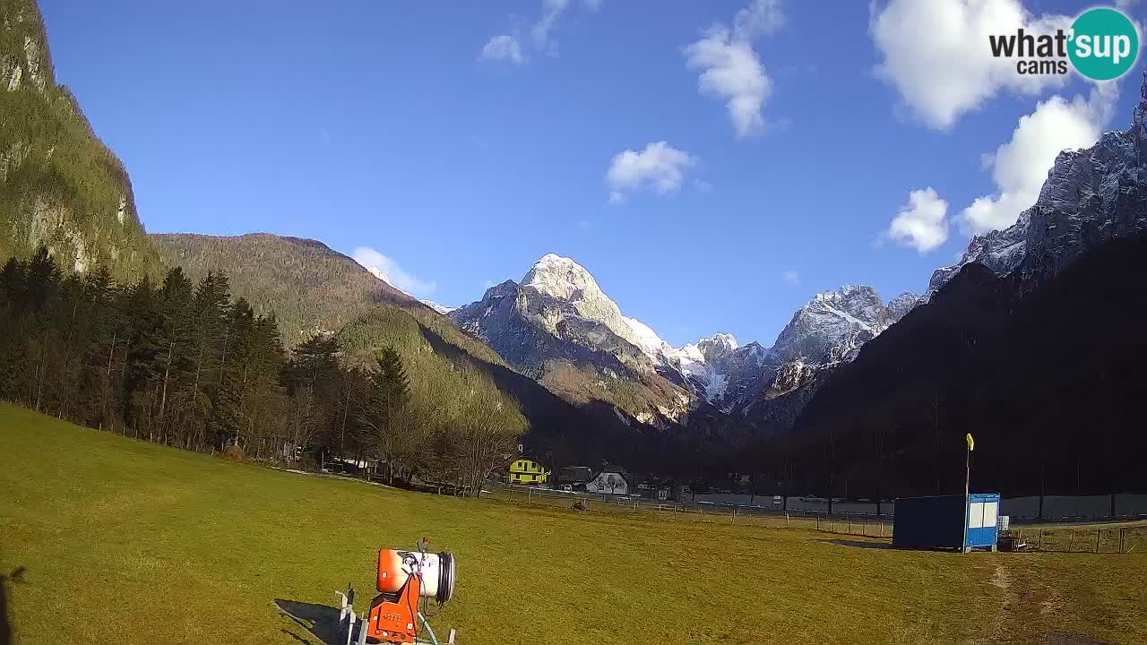 Cámara web en vivo Estación de esquí Log pod Mangartom – Bovec – Eslovenia