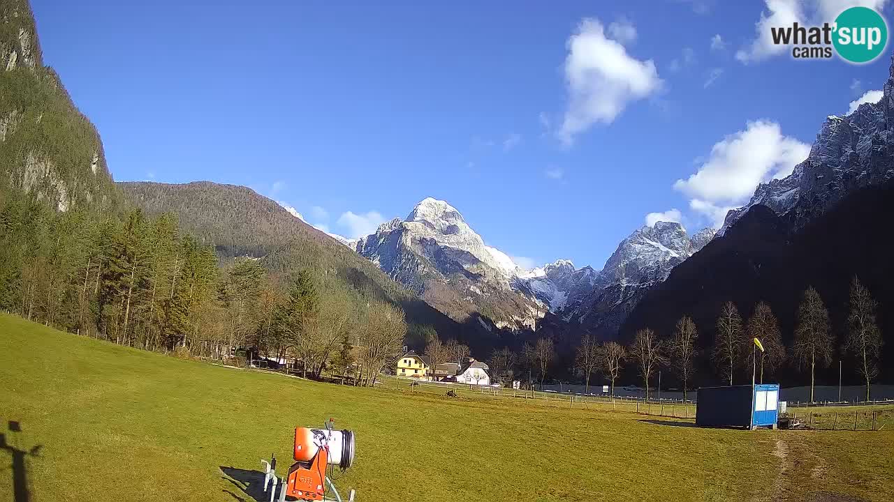 Cámara web en vivo Estación de esquí Log pod Mangartom – Bovec – Eslovenia