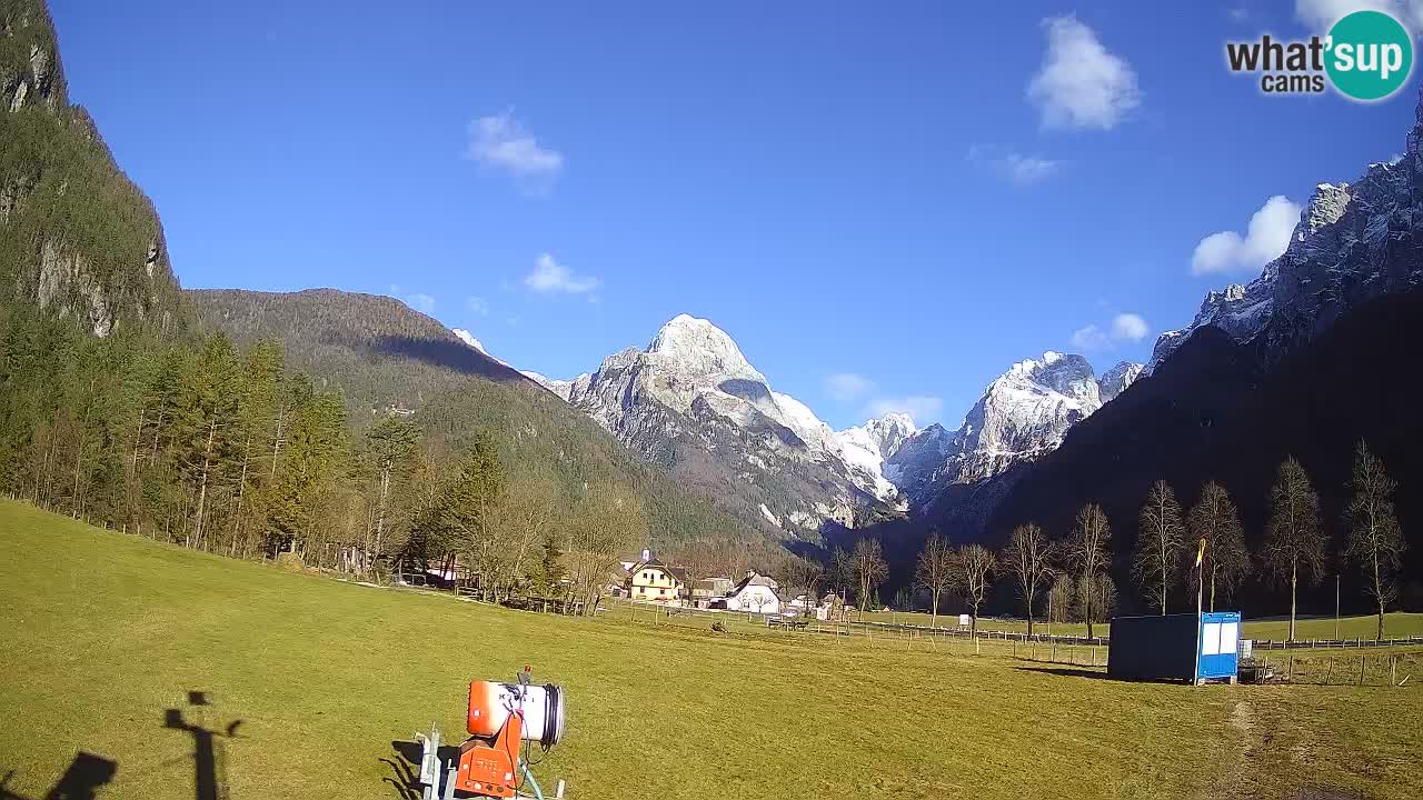 Cámara web en vivo Estación de esquí Log pod Mangartom – Bovec – Eslovenia