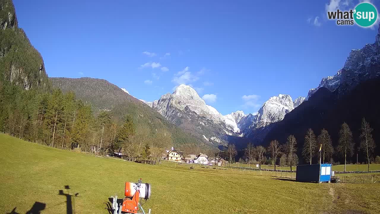 Cámara web en vivo Estación de esquí Log pod Mangartom – Bovec – Eslovenia