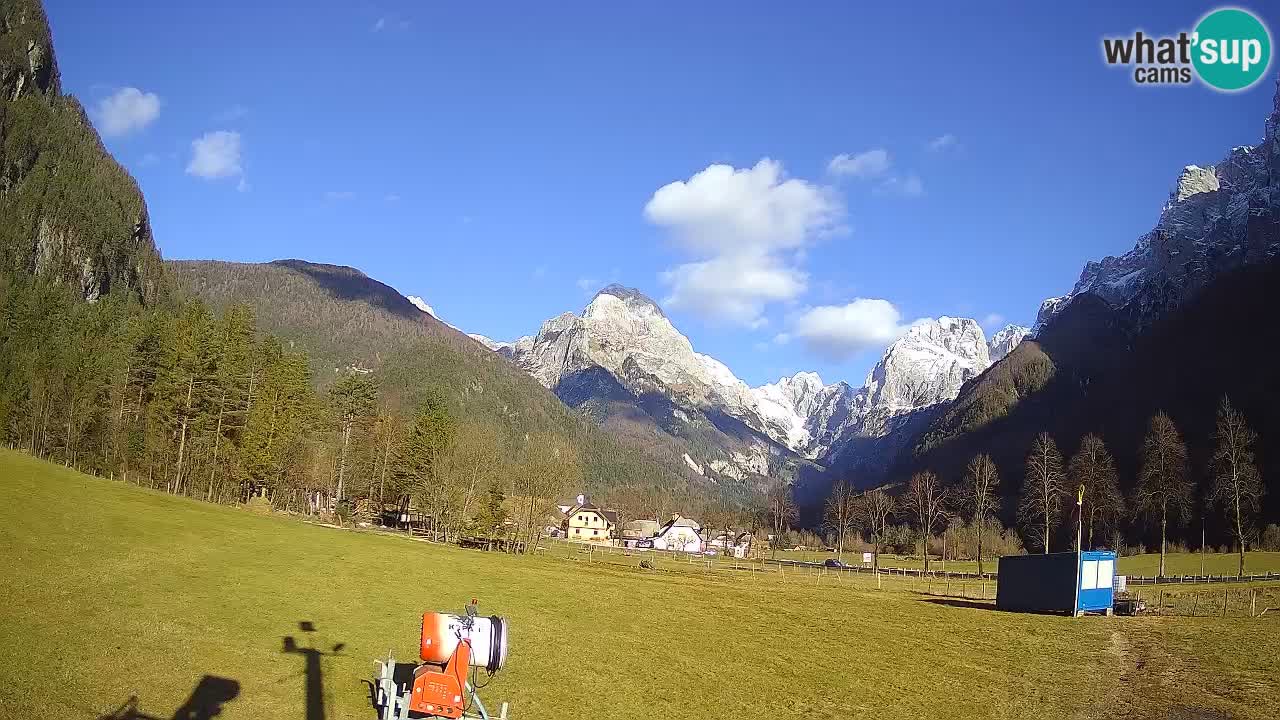 Cámara web en vivo Estación de esquí Log pod Mangartom – Bovec – Eslovenia