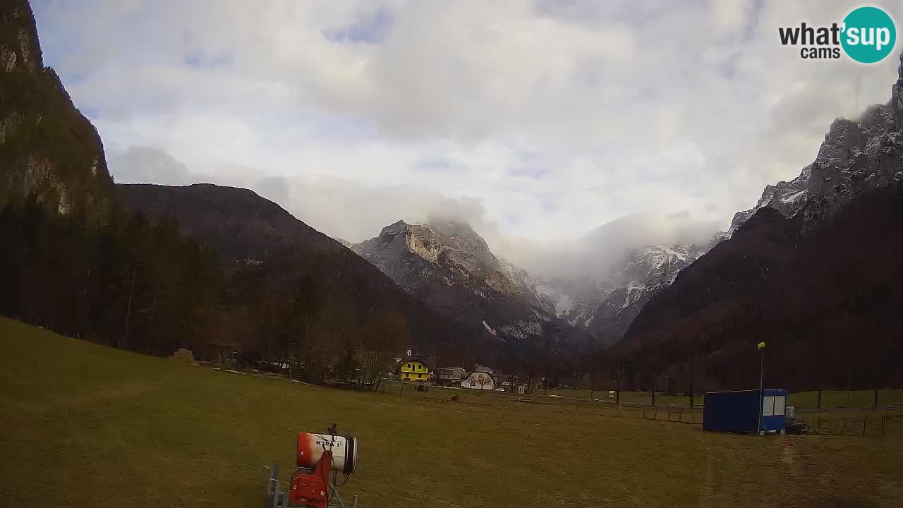 Live webcam Stazione sciistica Log pod Mangartom – Bovec – Slovenia