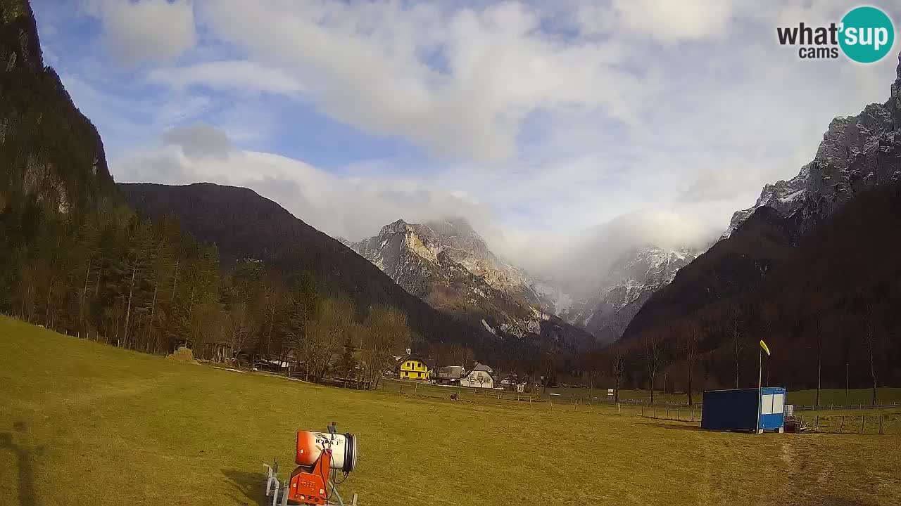 Live webcam Stazione sciistica Log pod Mangartom – Bovec – Slovenia