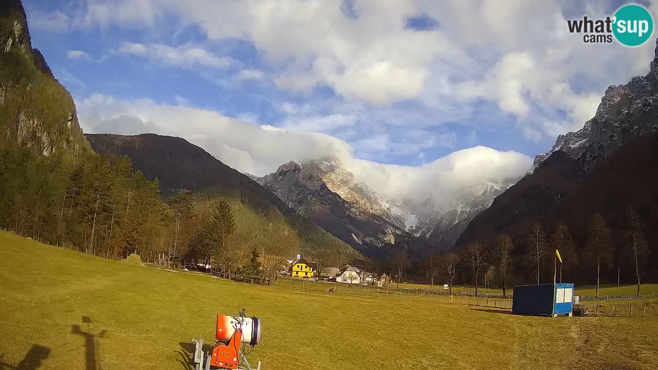 Live webcam Stazione sciistica Log pod Mangartom – Bovec – Slovenia