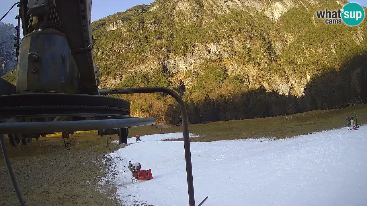 Live webcam Stazione sciistica Log pod Mangartom – Bovec – Slovenia