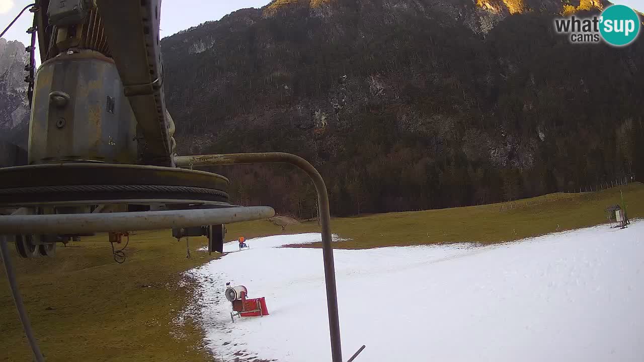 Live-Webcam Skigebiet Log pod Mangartom – Bovec – Slowenien