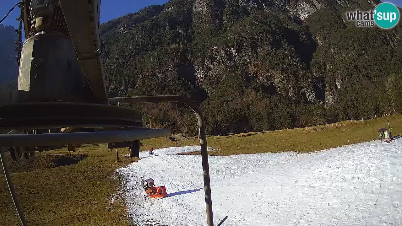 Cámara web en vivo Estación de esquí Log pod Mangartom – Bovec – Eslovenia