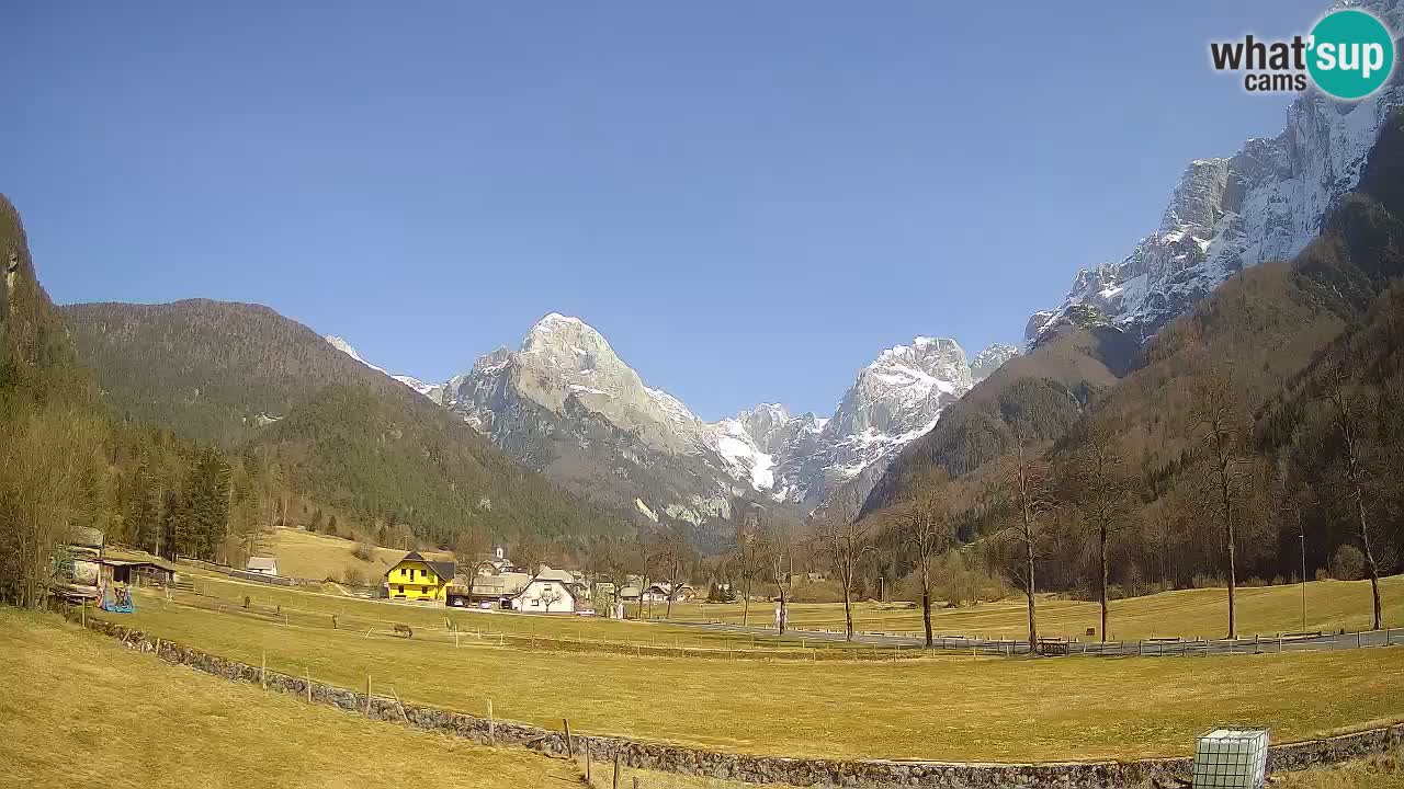 Cámara web en vivo Estación de esquí Log pod Mangartom – Bovec – Eslovenia