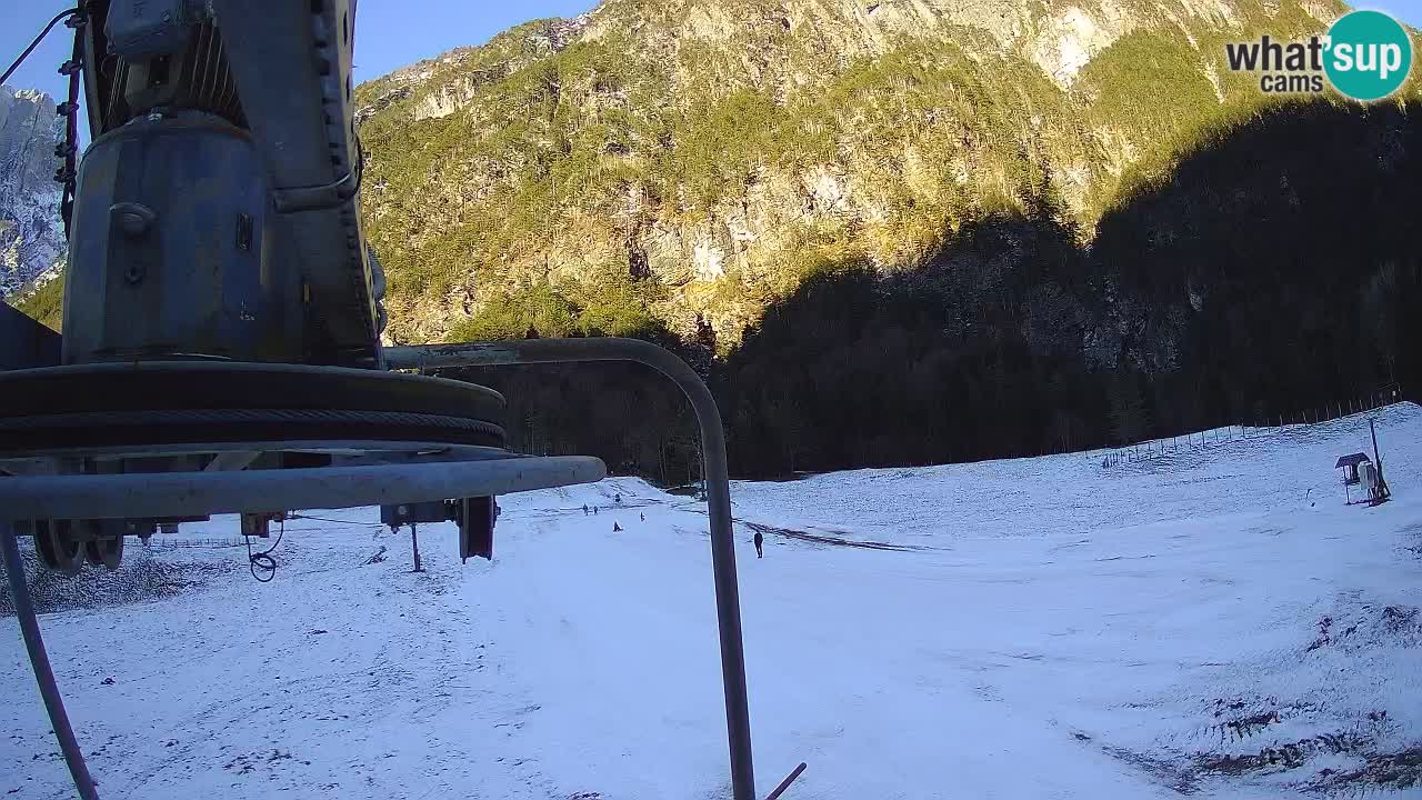 Live webcam Stazione sciistica Log pod Mangartom – Bovec – Slovenia