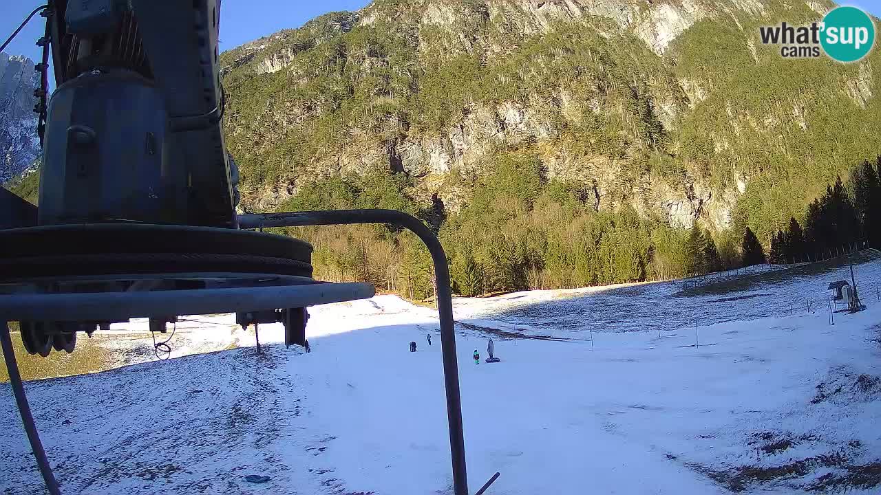 Webcam en direct Station de ski Log pod Mangartom – Bovec – Slovénie