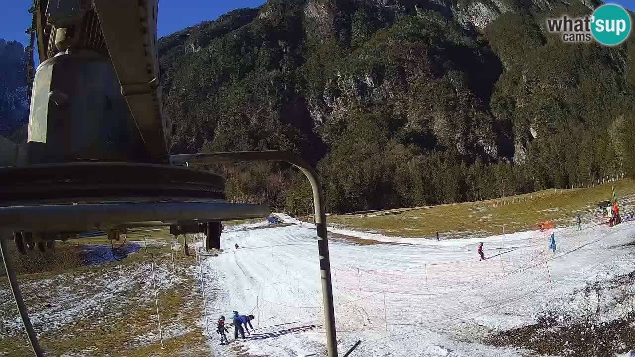 Live webcam Ski resort Log pod Mangartom – Bovec – Slovenia