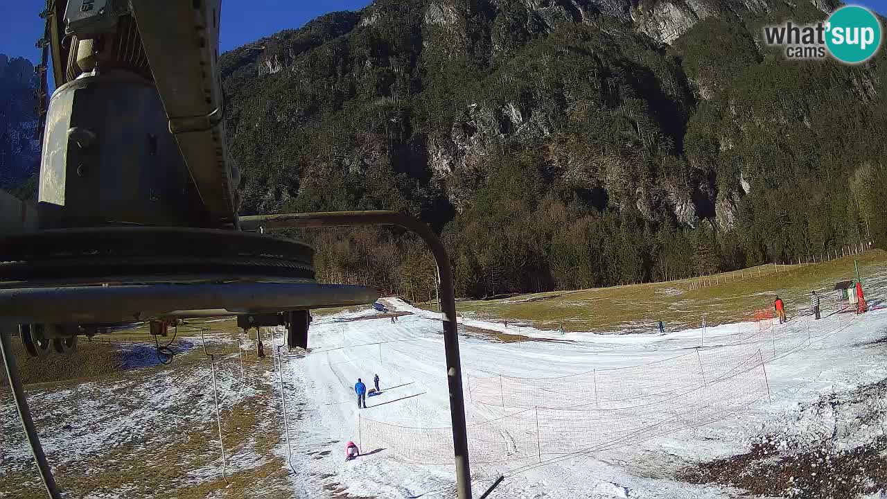 Live webcam Ski resort Log pod Mangartom – Bovec – Slovenia