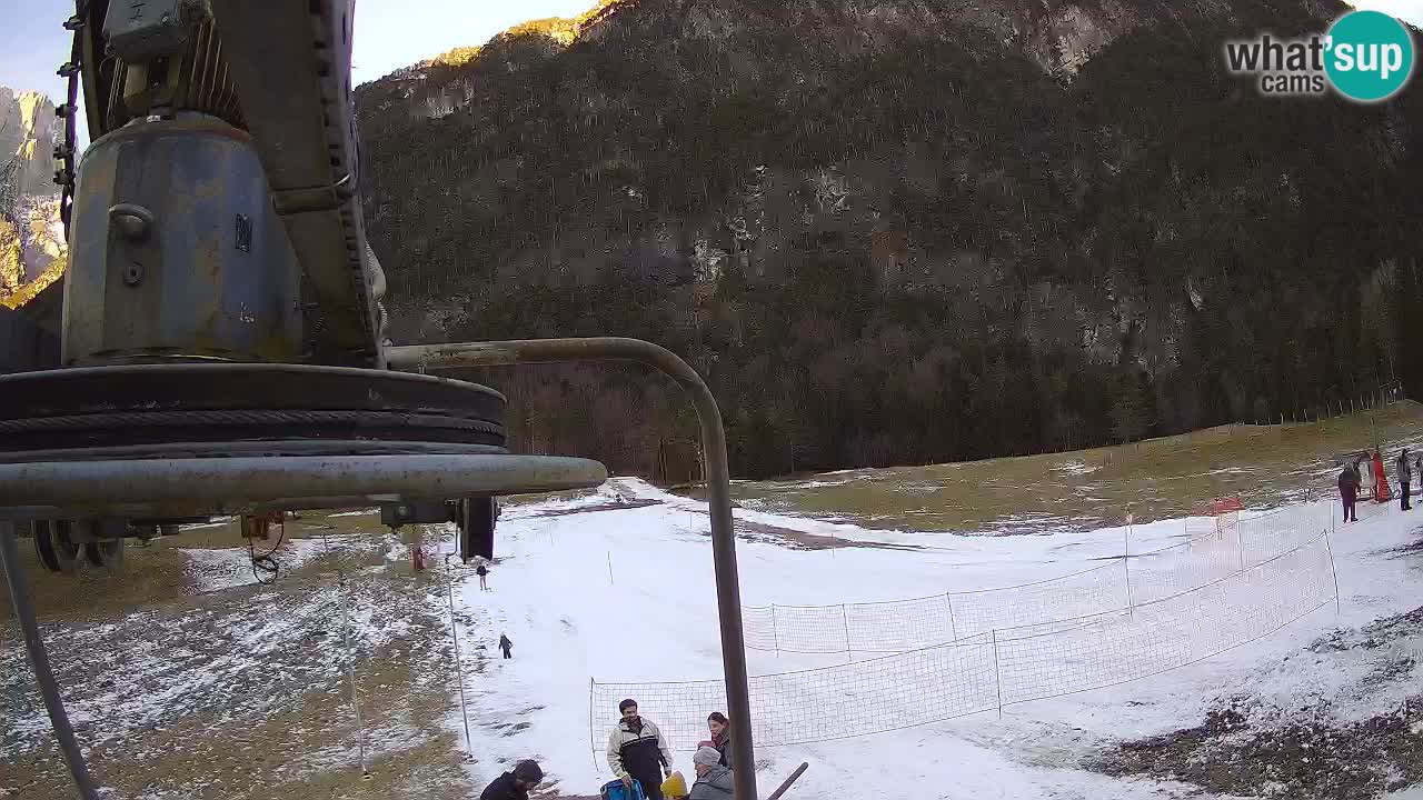 Live webcam Ski resort Log pod Mangartom – Bovec – Slovenia