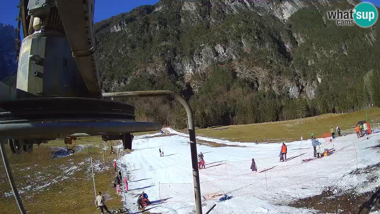 Webcam en direct Station de ski Log pod Mangartom – Bovec – Slovénie