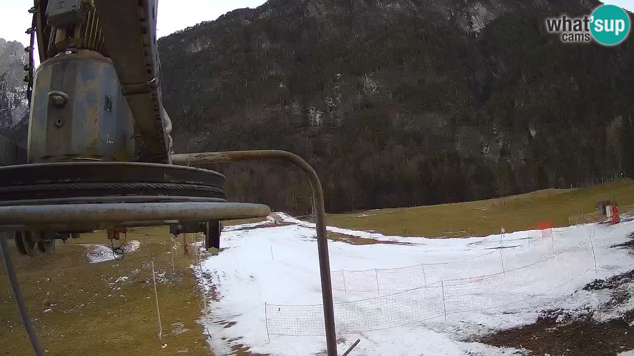 Live webcam Ski resort Log pod Mangartom – Bovec – Slovenia