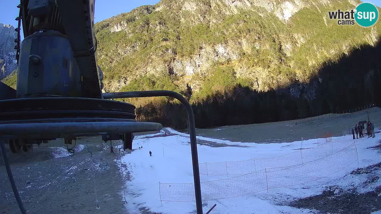 Webcam en direct Station de ski Log pod Mangartom – Bovec – Slovénie