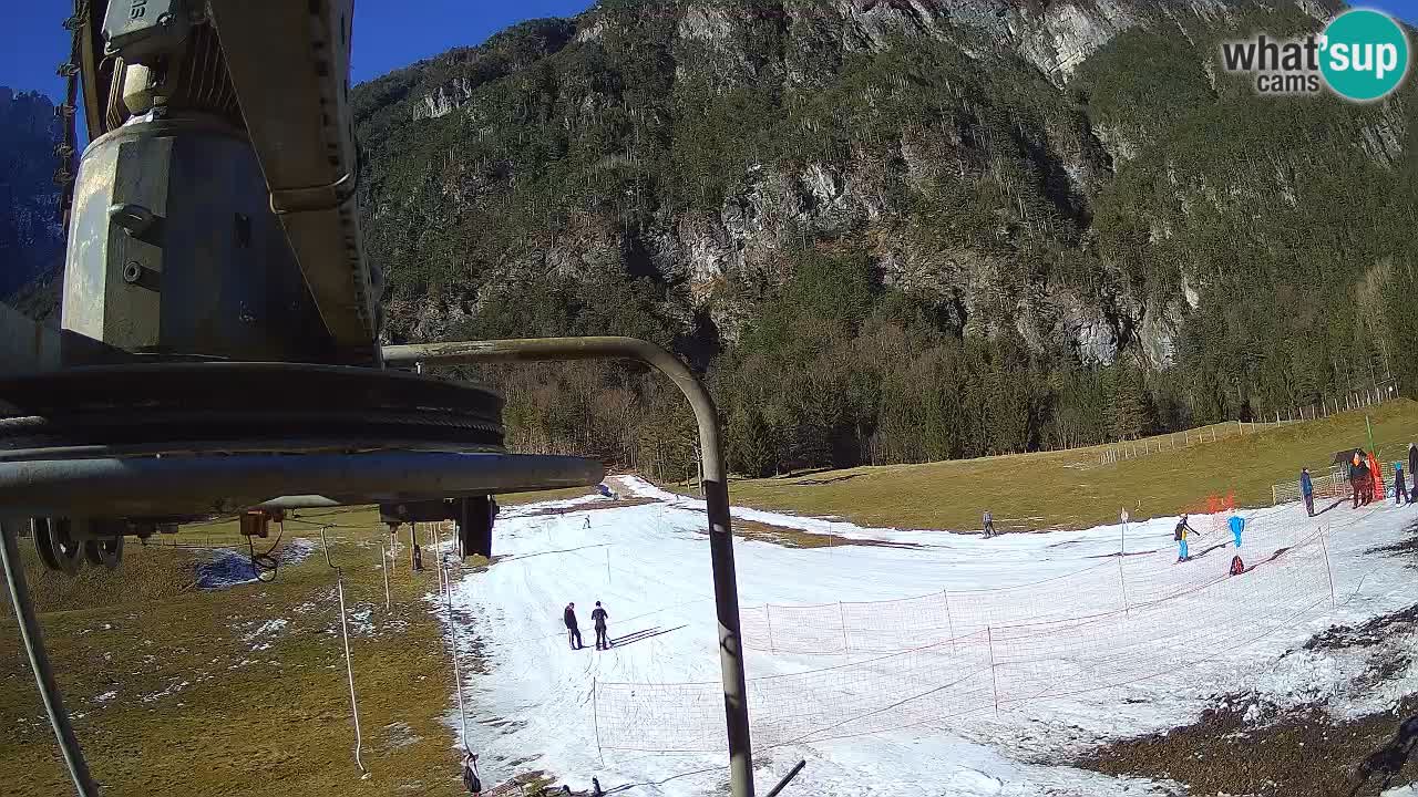 Live webcam Stazione sciistica Log pod Mangartom – Bovec – Slovenia