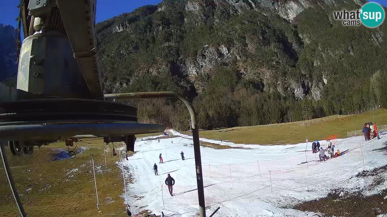 Webcam en direct Station de ski Log pod Mangartom – Bovec – Slovénie