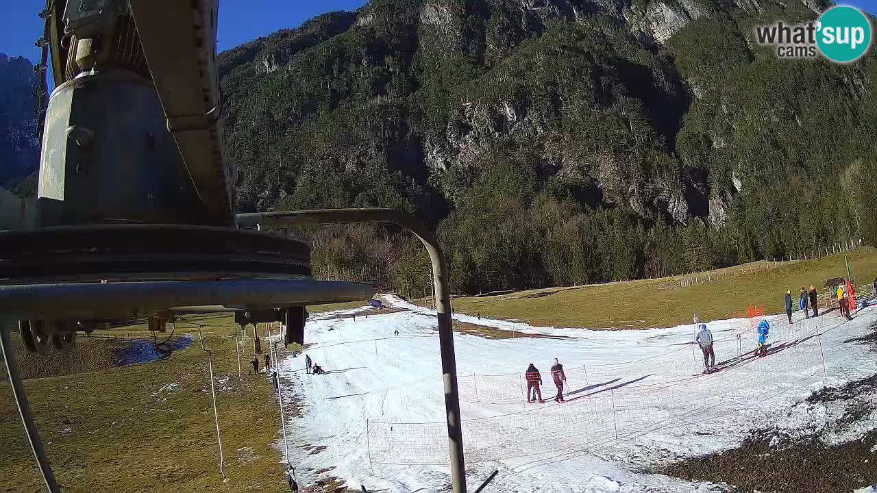 Live webcam Ski resort Log pod Mangartom – Bovec – Slovenia