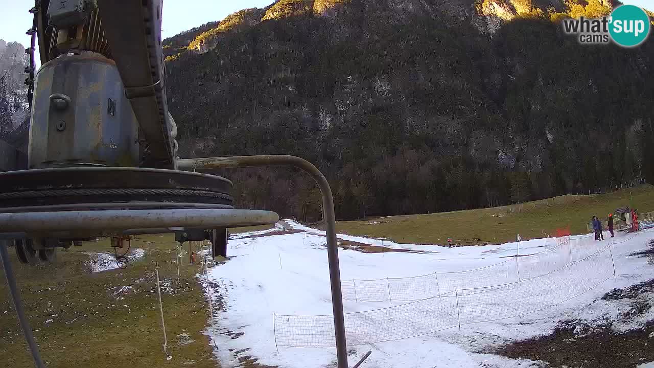 Webcam en direct Station de ski Log pod Mangartom – Bovec – Slovénie