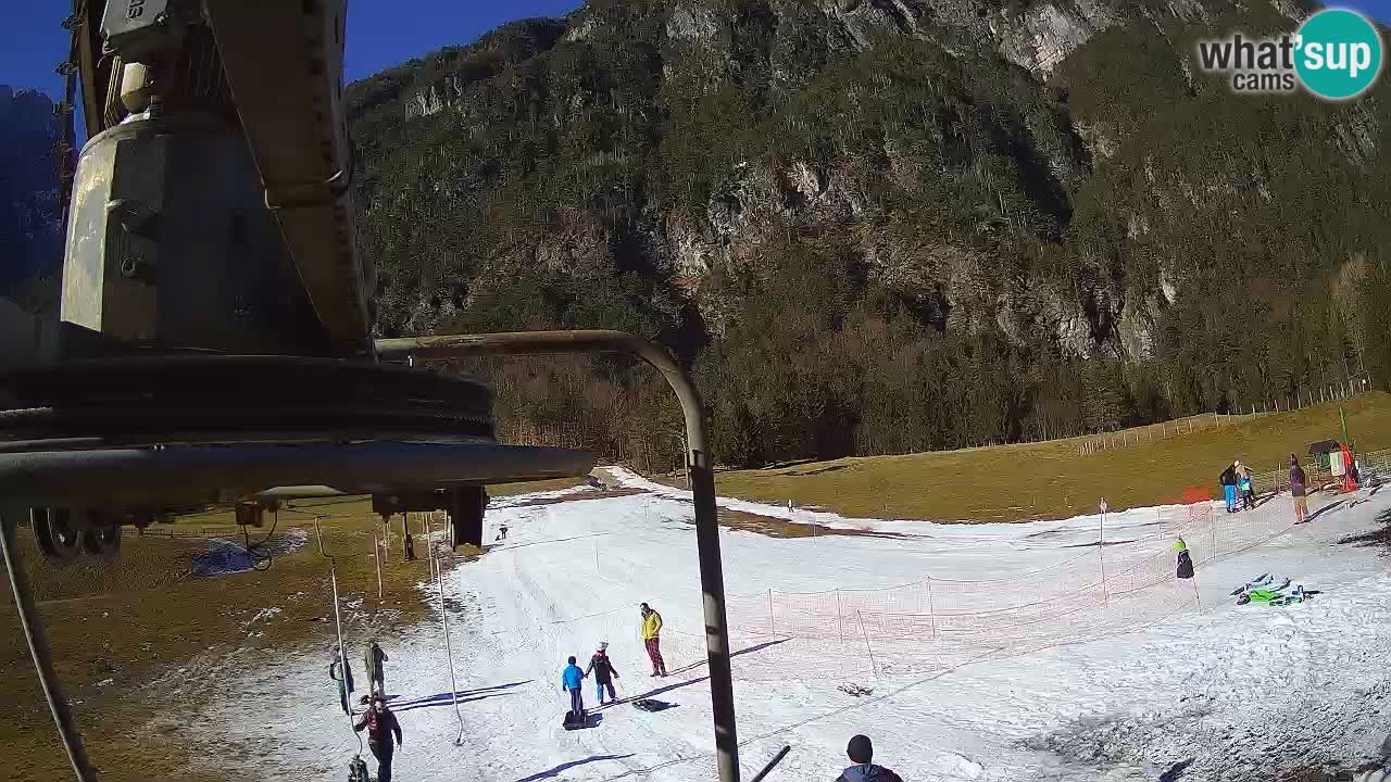 Webcam en direct Station de ski Log pod Mangartom – Bovec – Slovénie