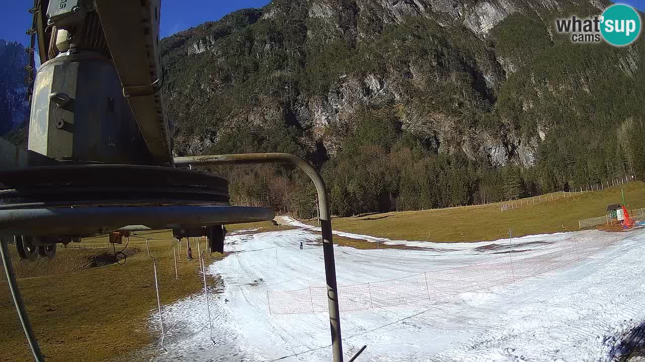 Live webcam Ski resort Log pod Mangartom – Bovec – Slovenia