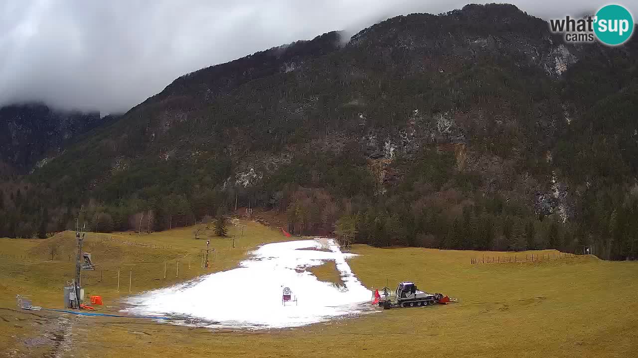 Webcam en direct Station de ski Log pod Mangartom – Bovec – Slovénie