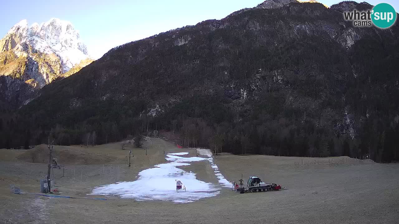 Live webcam Ski resort Log pod Mangartom – Bovec – Slovenia