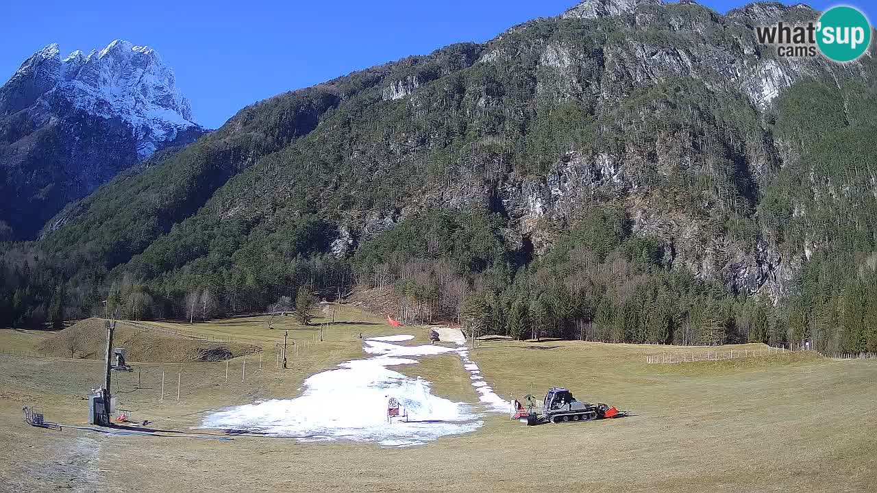 Live webcam Ski resort Log pod Mangartom – Bovec – Slovenia