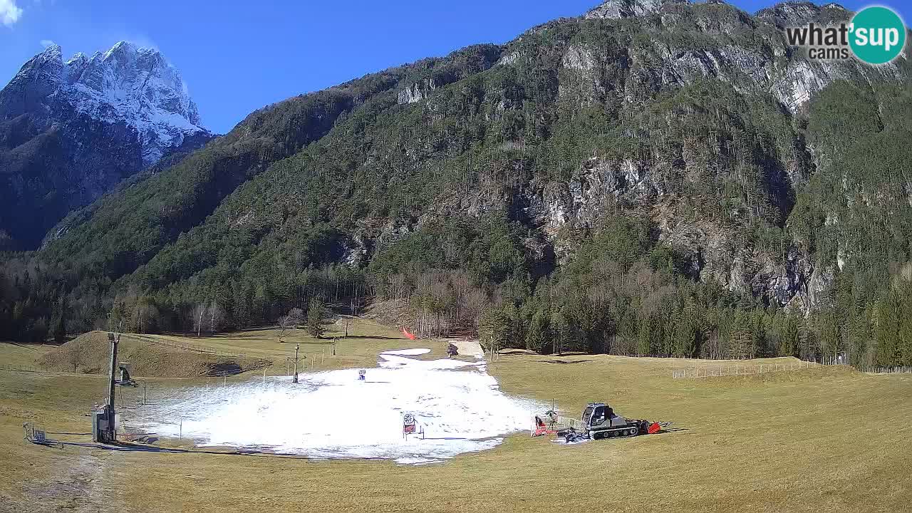 Live webcam Ski resort Log pod Mangartom – Bovec – Slovenia