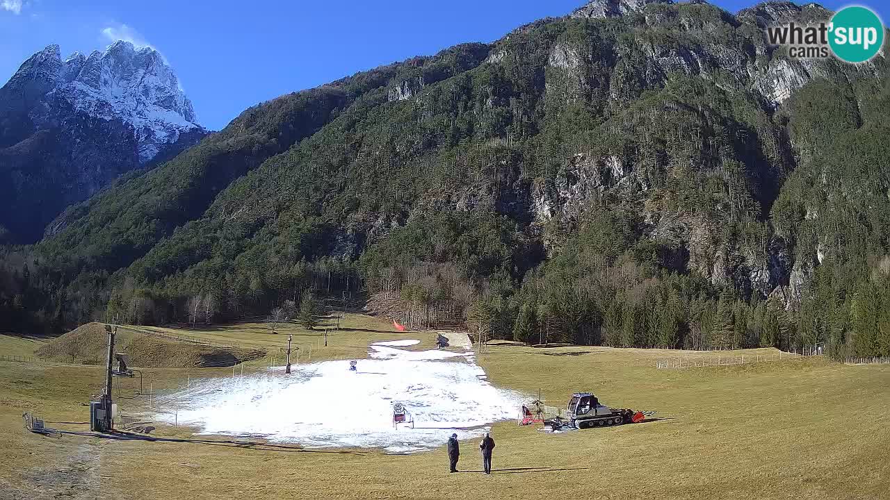 Webcam en direct Station de ski Log pod Mangartom – Bovec – Slovénie