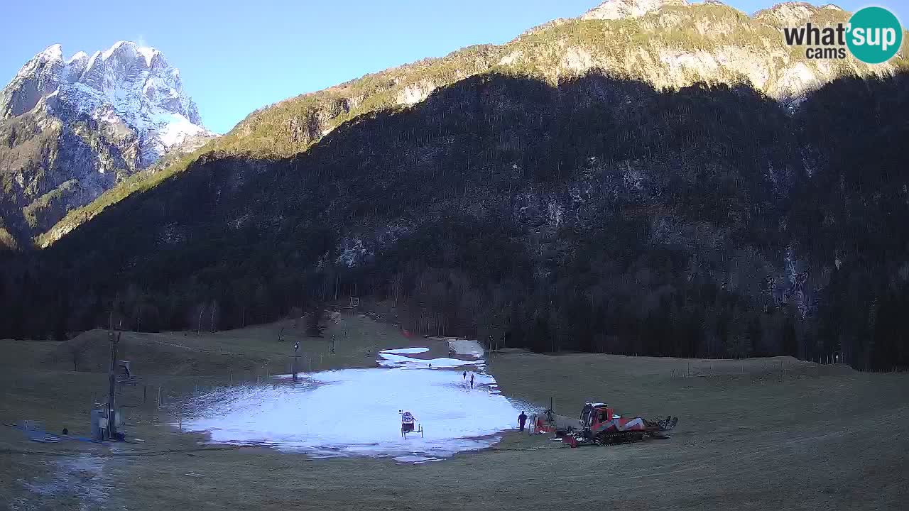 Live webcam Ski resort Log pod Mangartom – Bovec – Slovenia